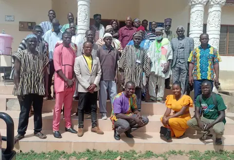 Dr Dapila with the Nabnam